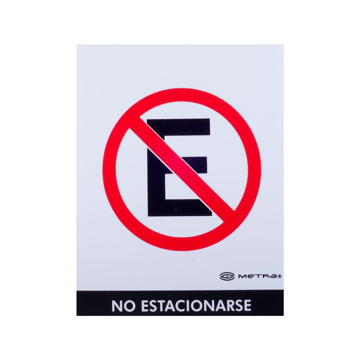 Señalamiento No Estacionarse