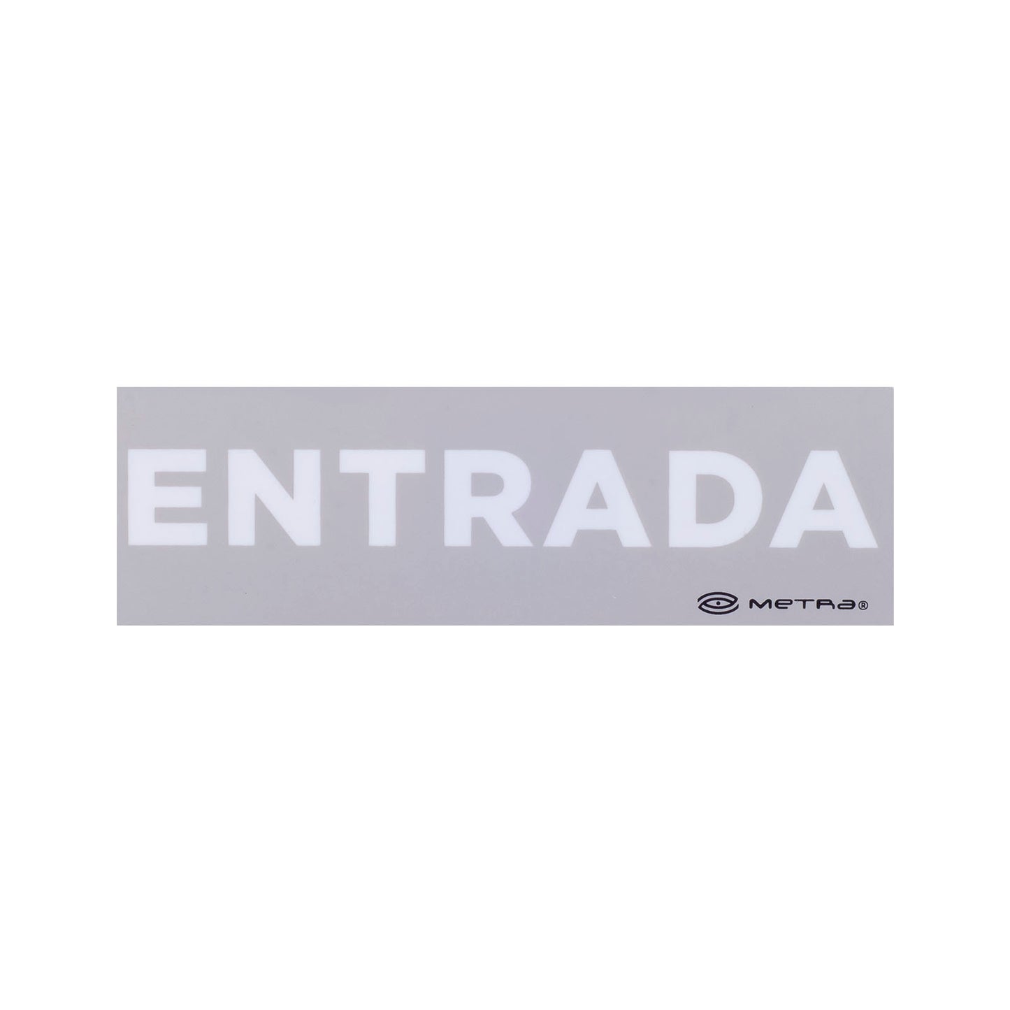 Señalamiento Entrada