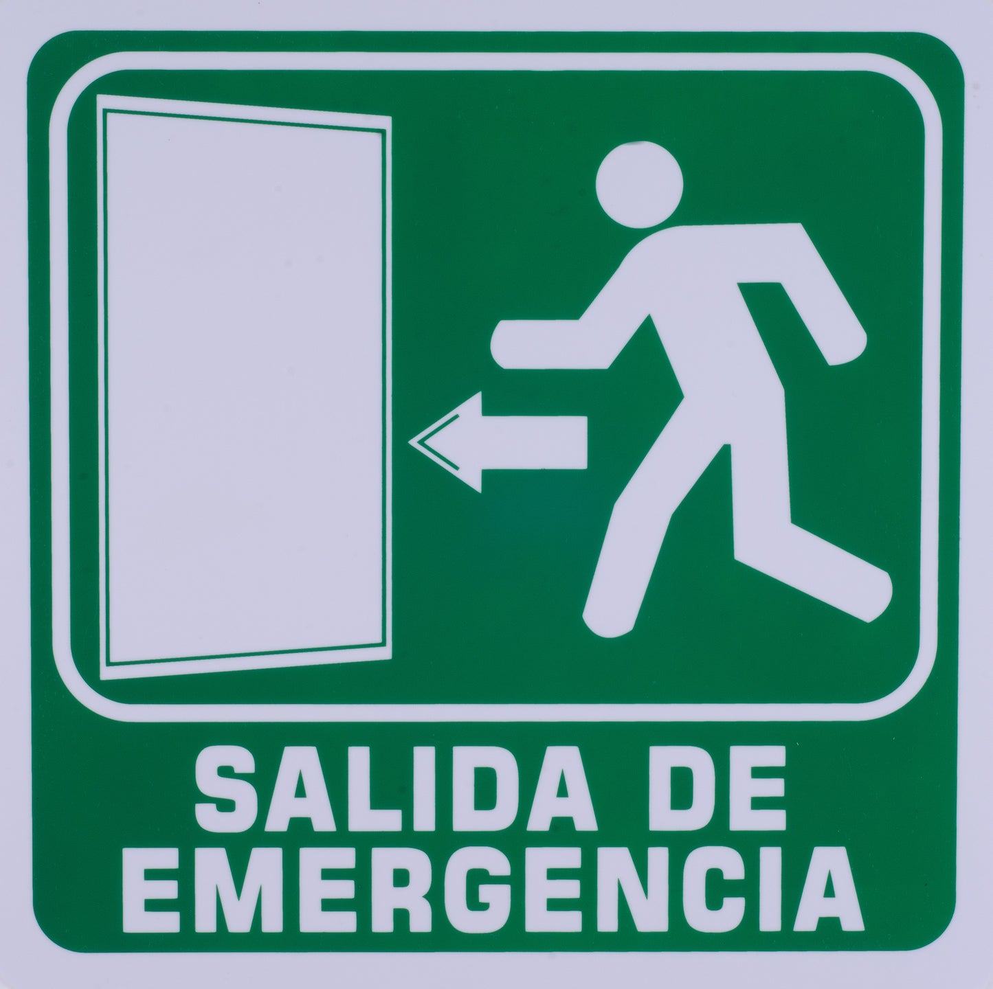 Señalamiento Salida de Emergencia Puerta Izquierda