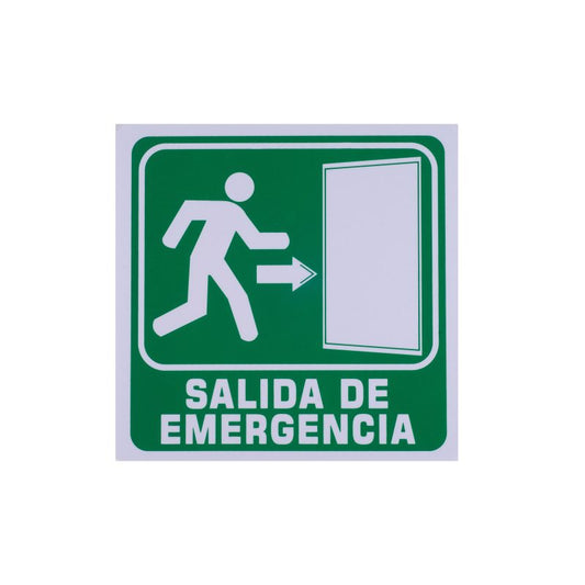 Señalamiento Salida de Emergencia Puerta Derecha