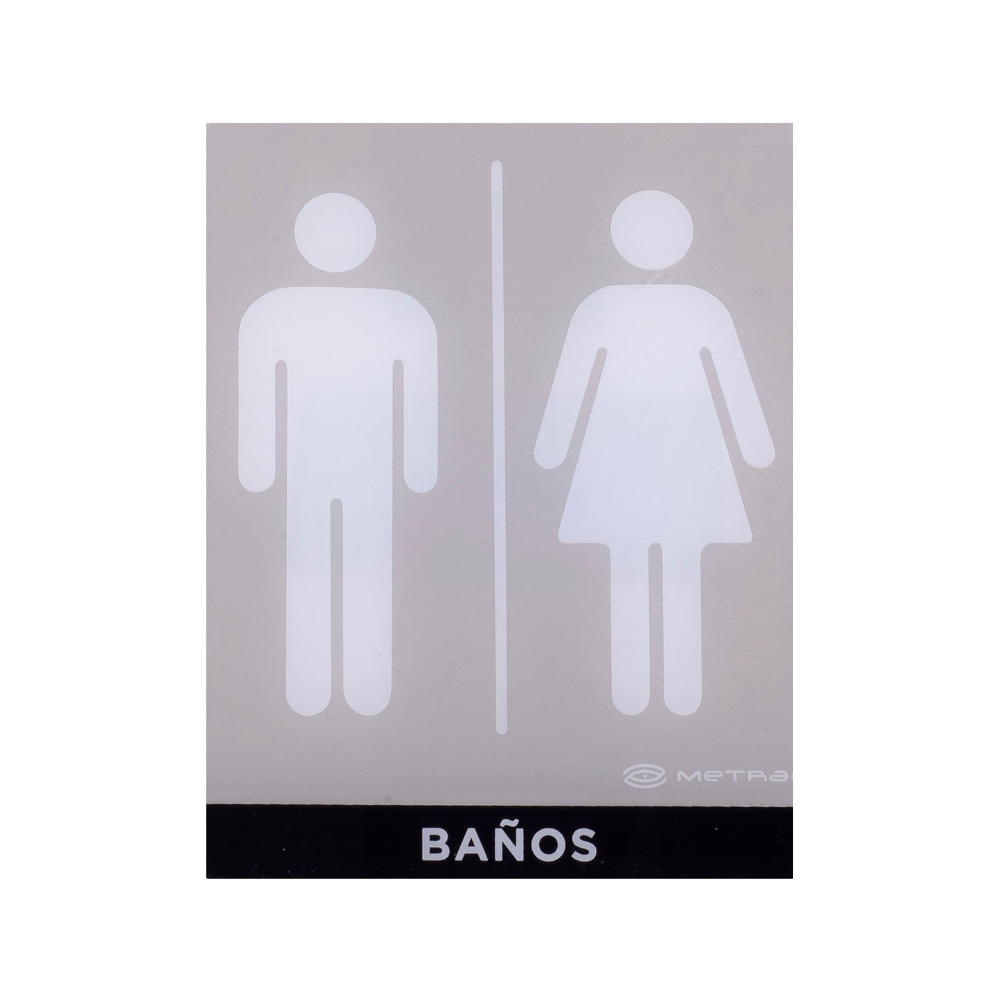 Señalamiento Baño Hombre / Mujer