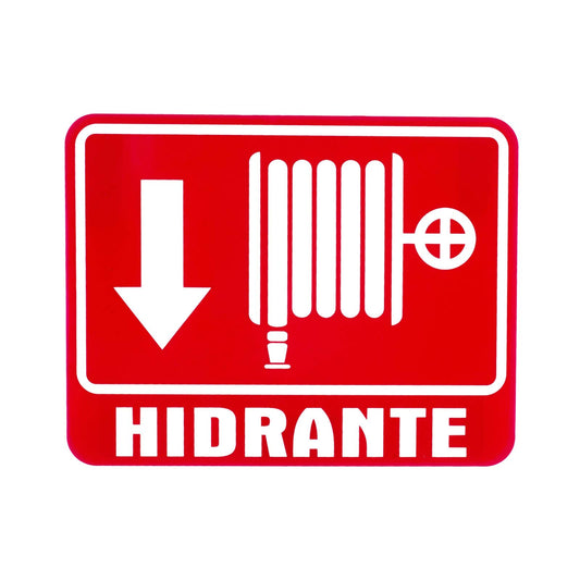 Señalamiento Hidrante