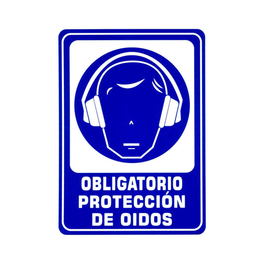 Señalamiento Obligatorio Protección de Oídos