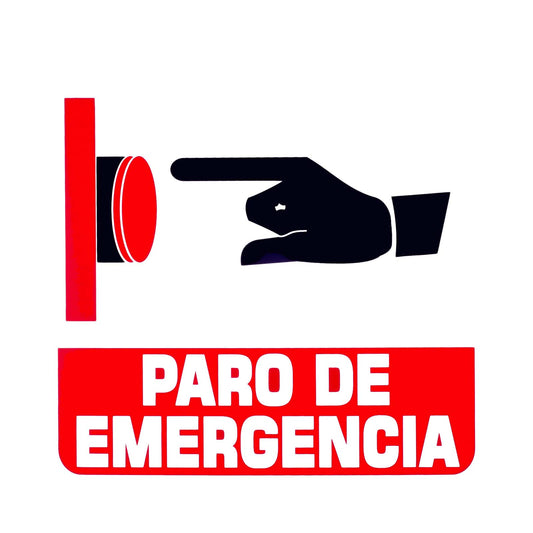 Señalamiento Paro de Emergencia